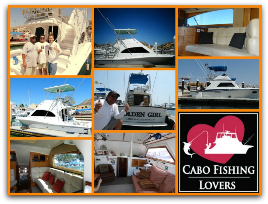 Cabo Fishing Charters, Photo Collage.