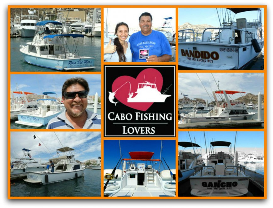 Cabo Fishing Boats, Photo Collage.